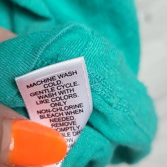 Cato Women's Plus 22/24 Mint Gre Long Sleeve Tee Knit Top Super Soft Basic Shirt - Picture 5 of 6